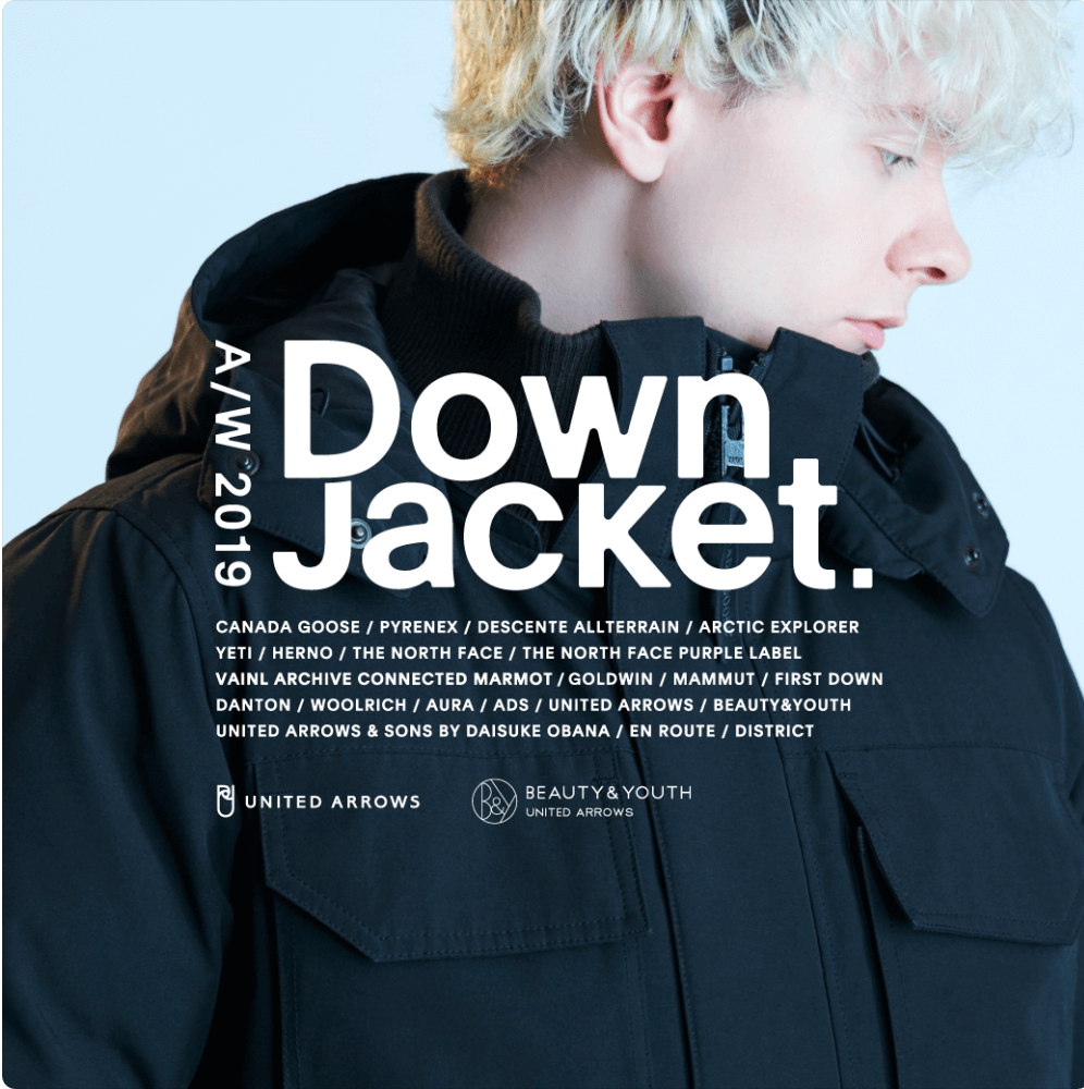 DOWN JACKET 2019 AUTUMN / WINTER | MEN | UNITED ARROWS
