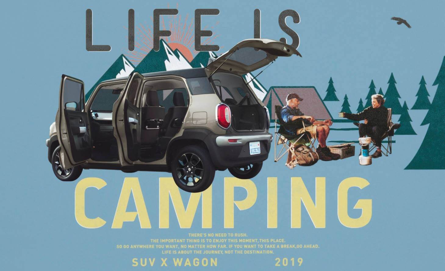 LIFE IS CAMPING