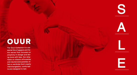 OUUR SALE