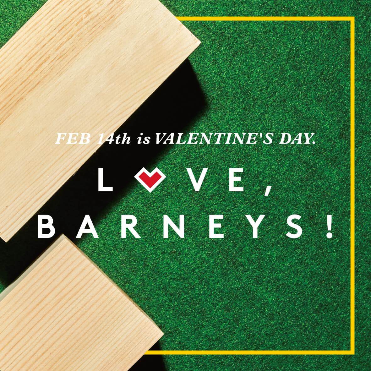 LOVE,BARNEYS!