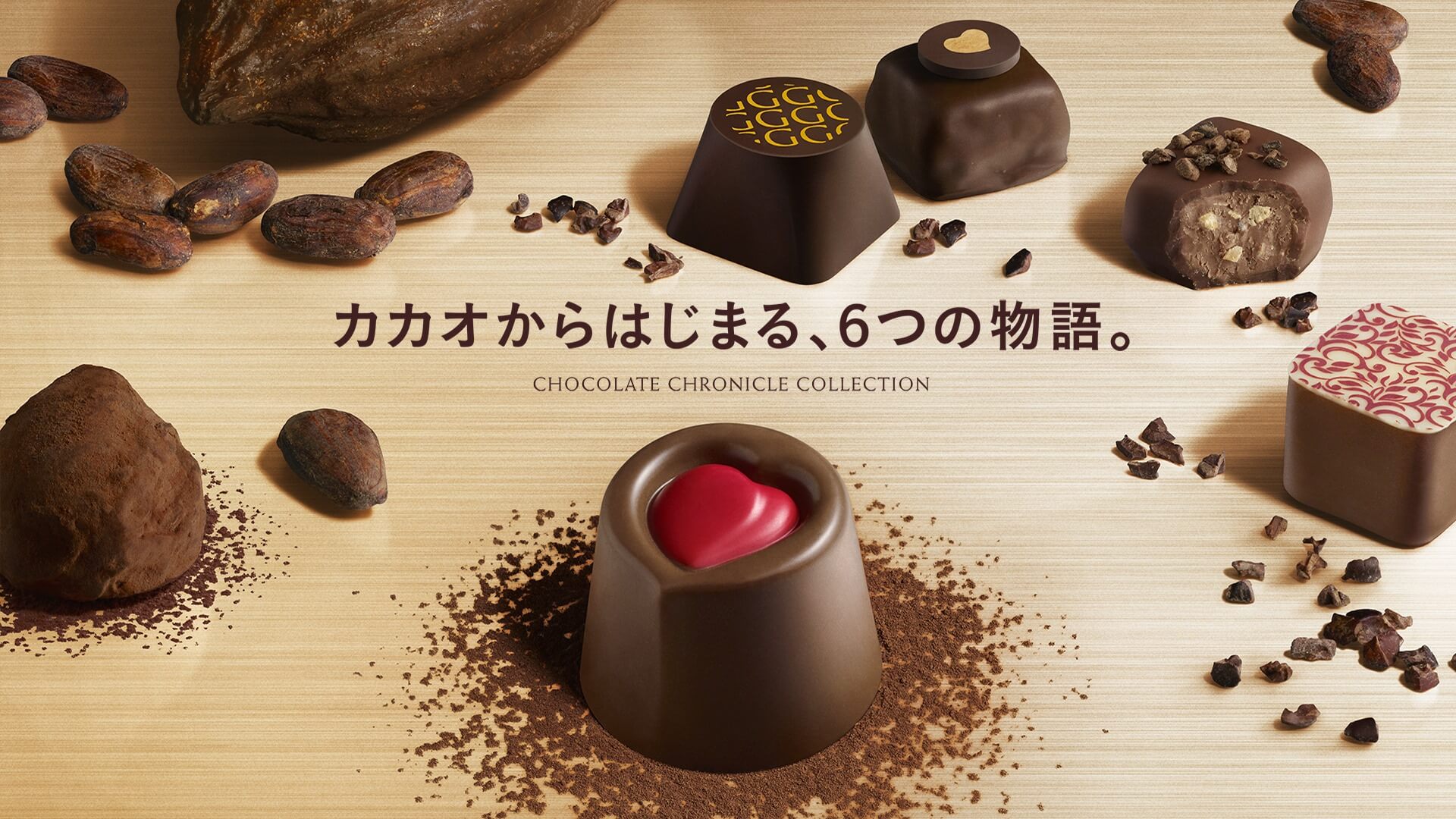 カカオからはじまる、6つの物語