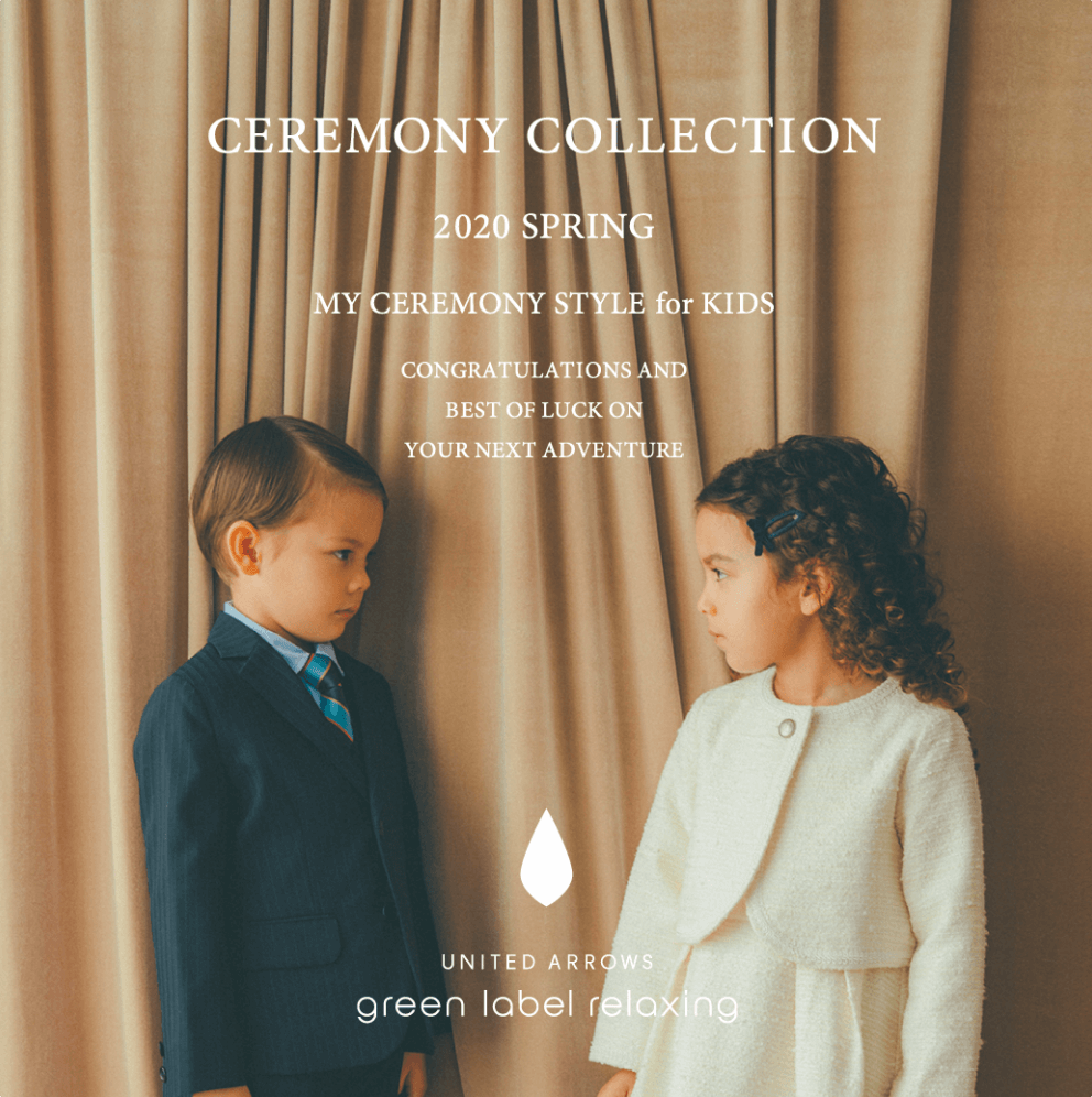 CEREMONY COLLECTION 2020SS