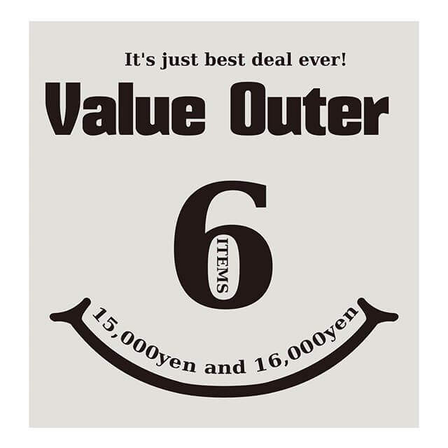 TOP VALUE OUTER 6 ITEMS