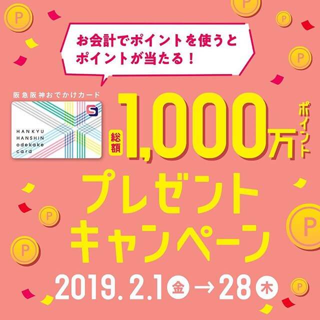 総額1,000万ポイントプレゼントキャンペーン