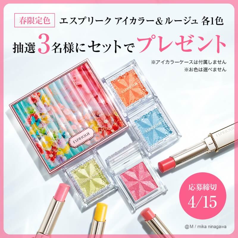 エスプリーク アイカラー＆ルージュ各1色