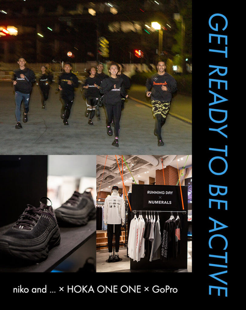 niko and … × HOKA ONE ONE × GoProによるランイベントを開催！