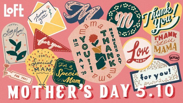 ｢ありがとう｣の気持ちを添えてロフトネットストアの『母の日ギフト』