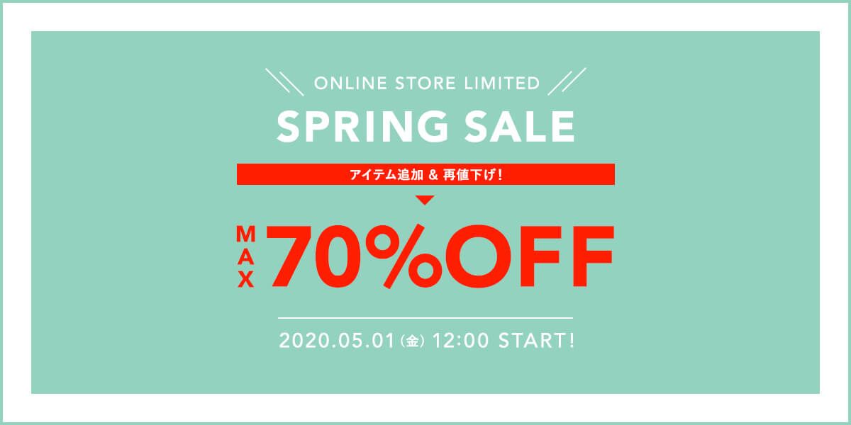 SPRING SALE