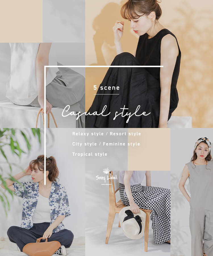 5 scene Casual style