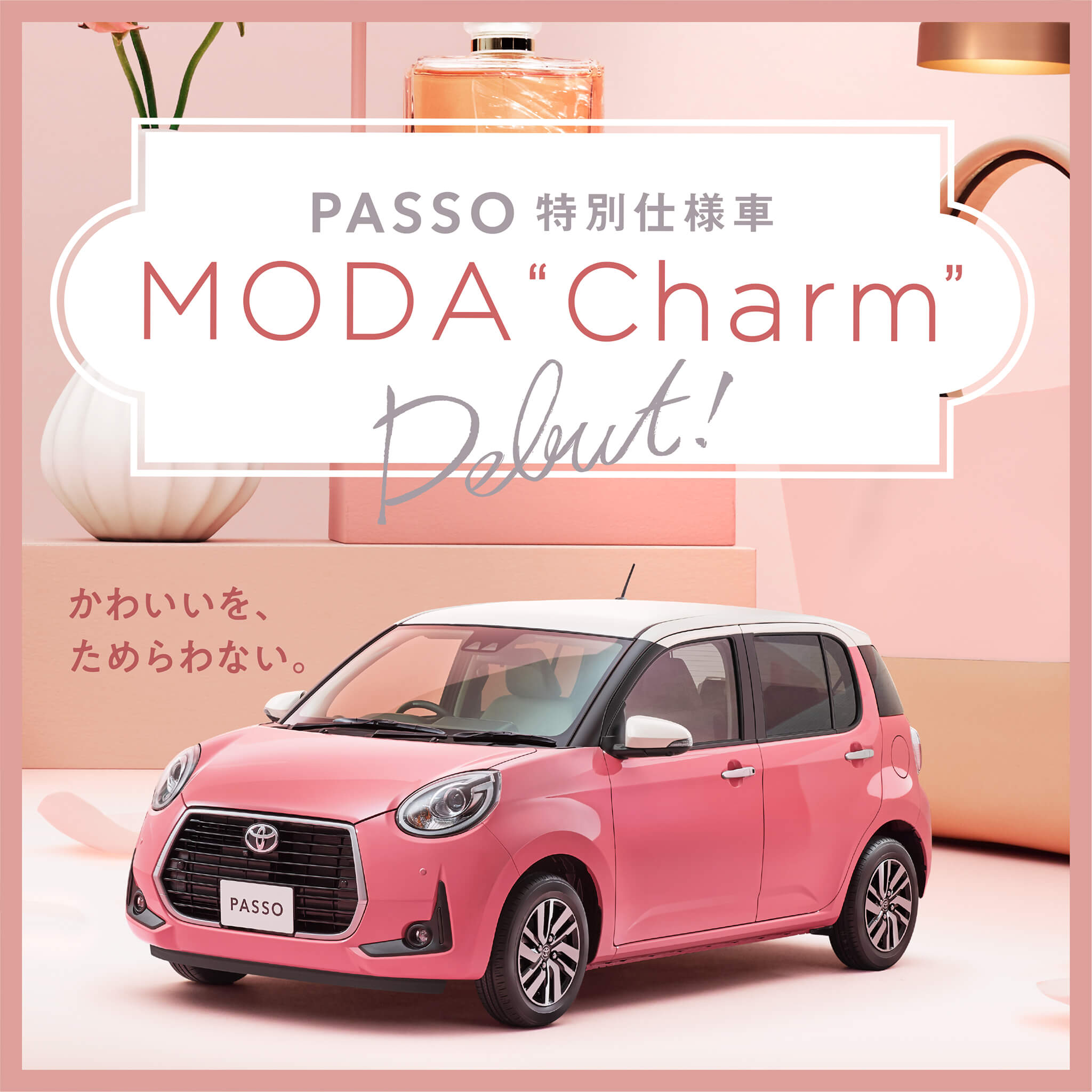 PASSO 特別仕様車　MODA“Charm”デビュー！