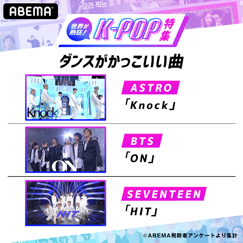 ダンスがかっこいいランキング