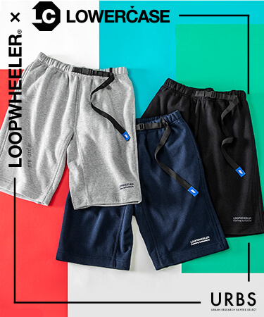 LOOPWHEELER × LOWERCASE pre-order 機能性と履き心地、両方を兼ね備えたショーツ。