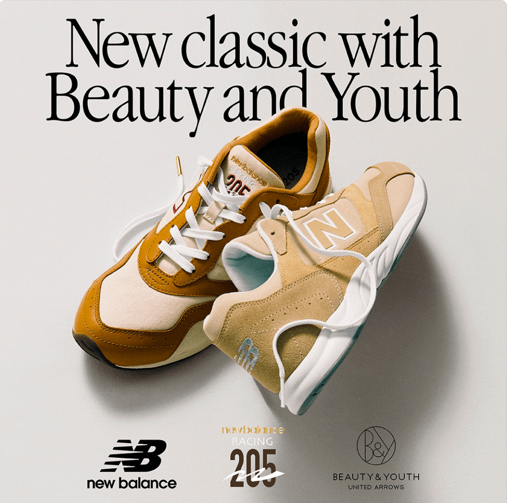 ＜New Balance＞×＜BEAUTY＆YOUTH＞