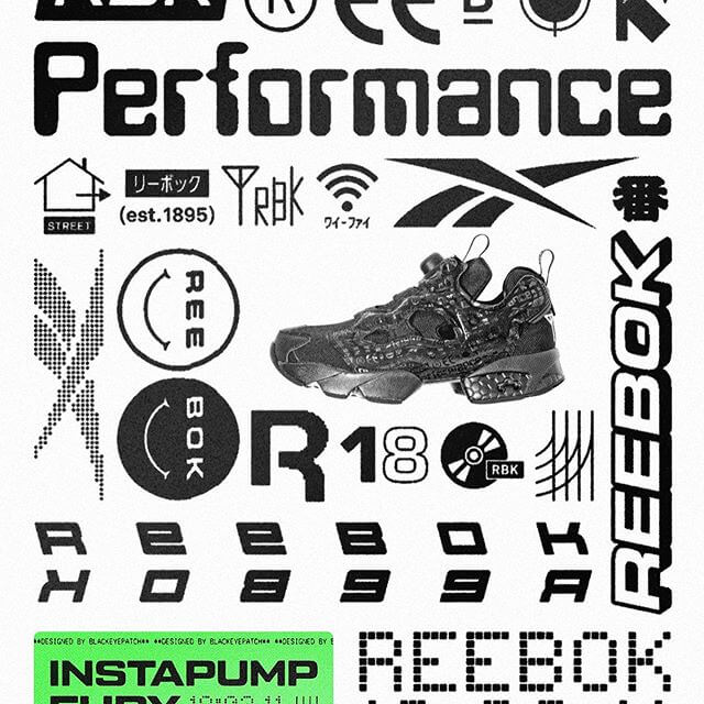 Reebok INSTAPUMP FURY OG BEP “BLACK EYE PATCH”