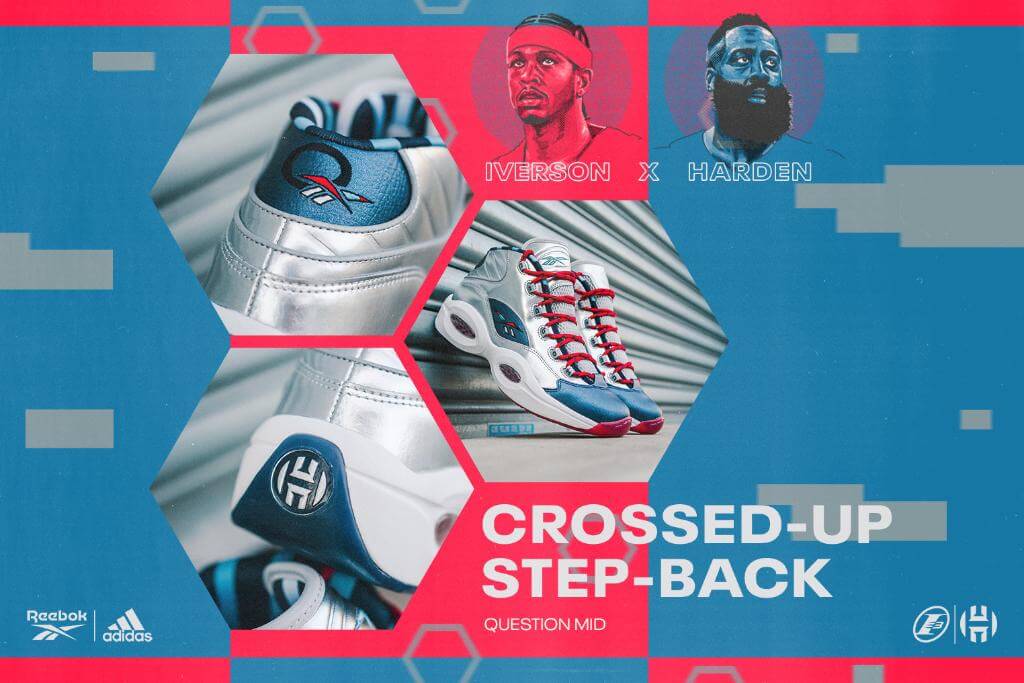 「IVERSON X HARDEN QUESTION MID “CROSSED UP, STEP BACK”」