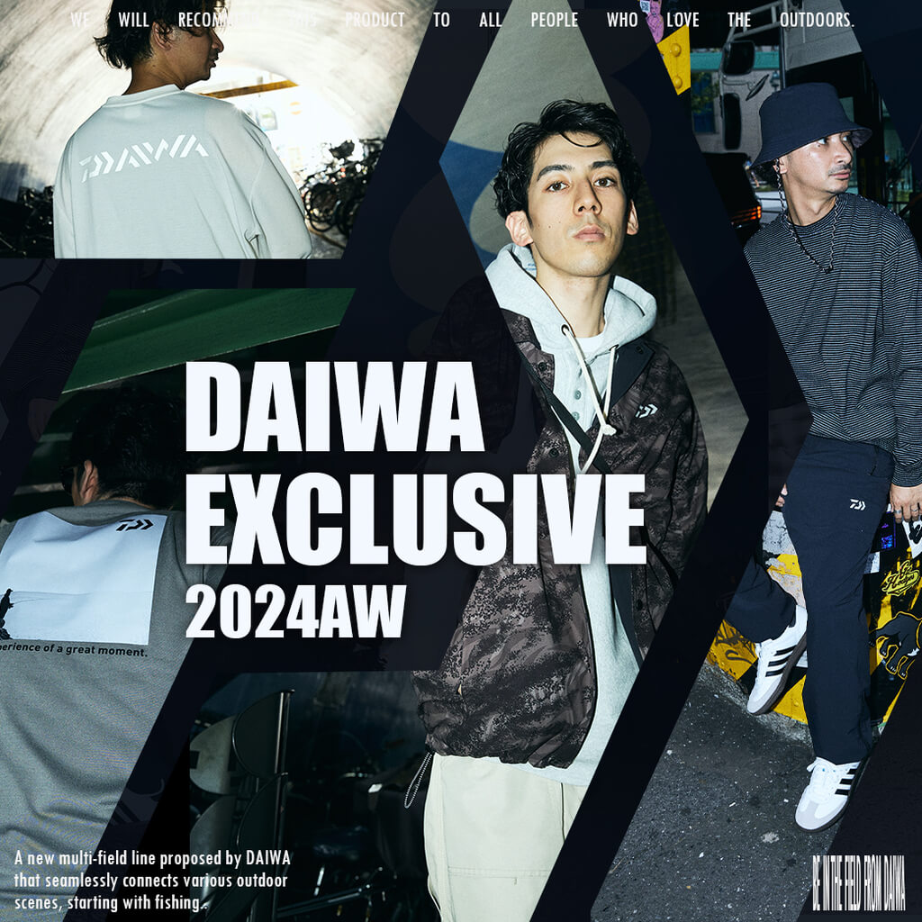 別注ダイワ｜EXCLUSIVE 2024AW発売開始｜RELUME