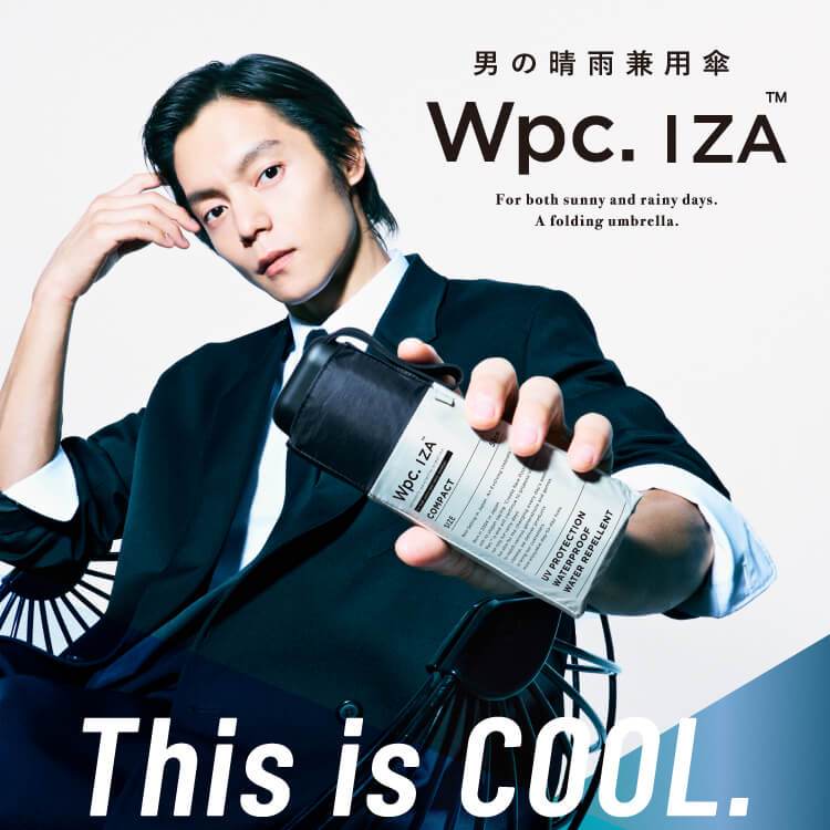 Wpc.IZA 男の晴雨兼用傘