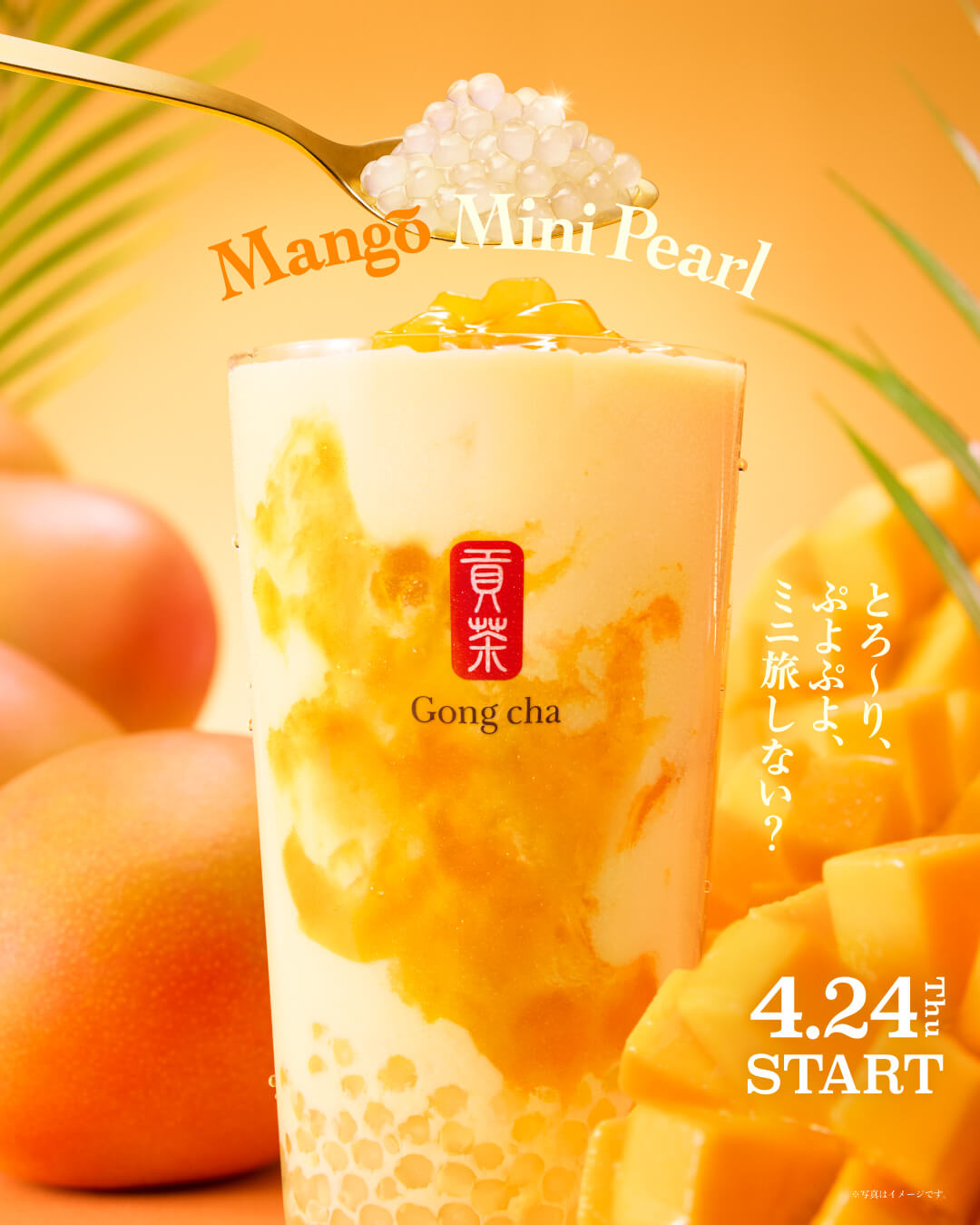 アジアンテイストが際立つココナッツミルクティーも仲間入り